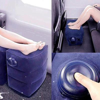 Inflatable Travel Pillow Foot Rest Kids Car Airplane Sleepin