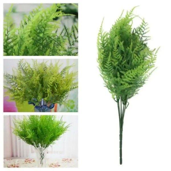 Stems Artificial Plants Asparagus Fern Plastic Ferns Green