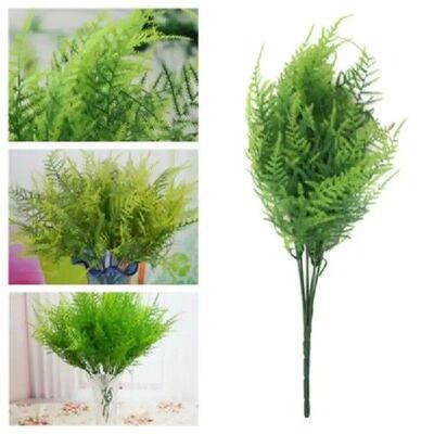 Stems Artificial Plants Asparagus Fern Plastic Ferns Green