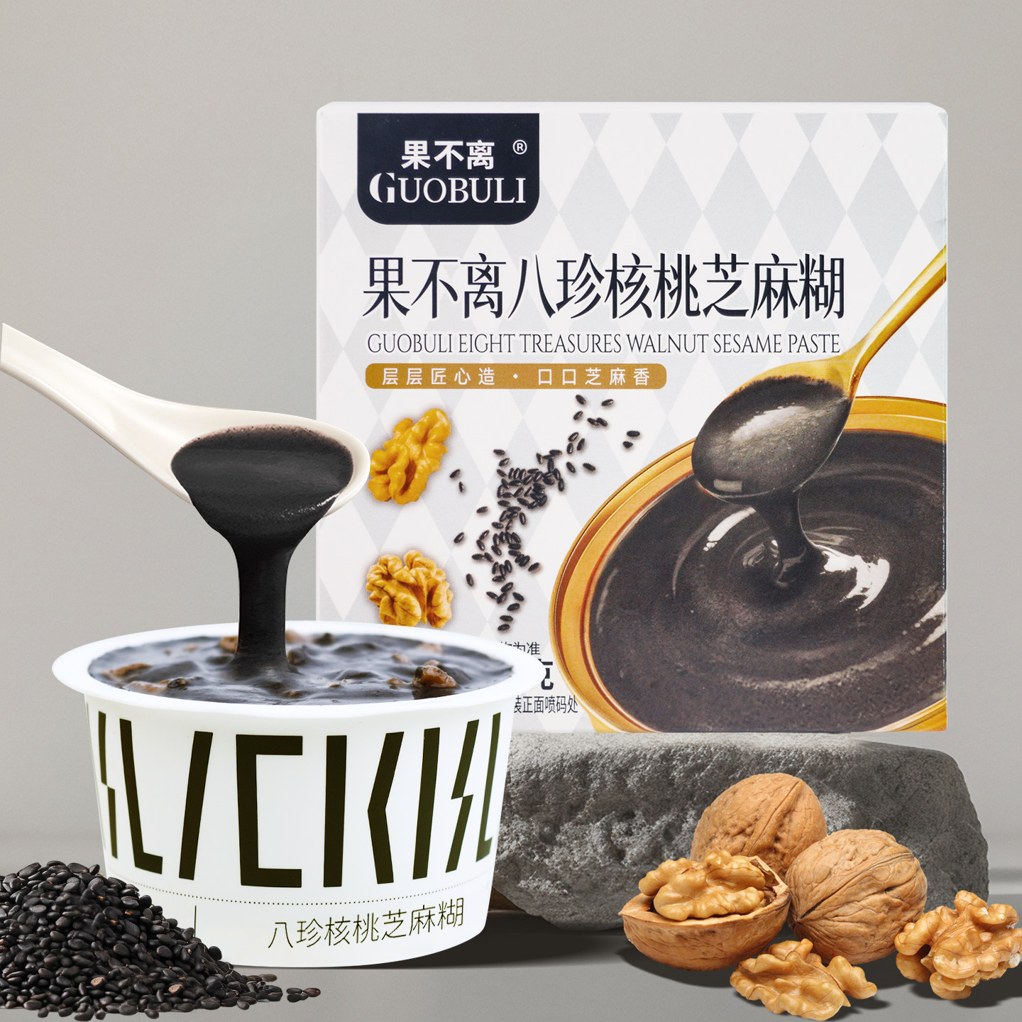果不离八珍核桃芝麻糊早餐速食