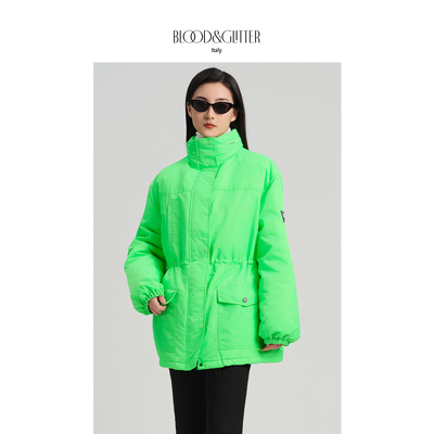 90白鹅绒羽绒服女冬季2025新款时髦收腰休闲短款宽松流行爆款外套