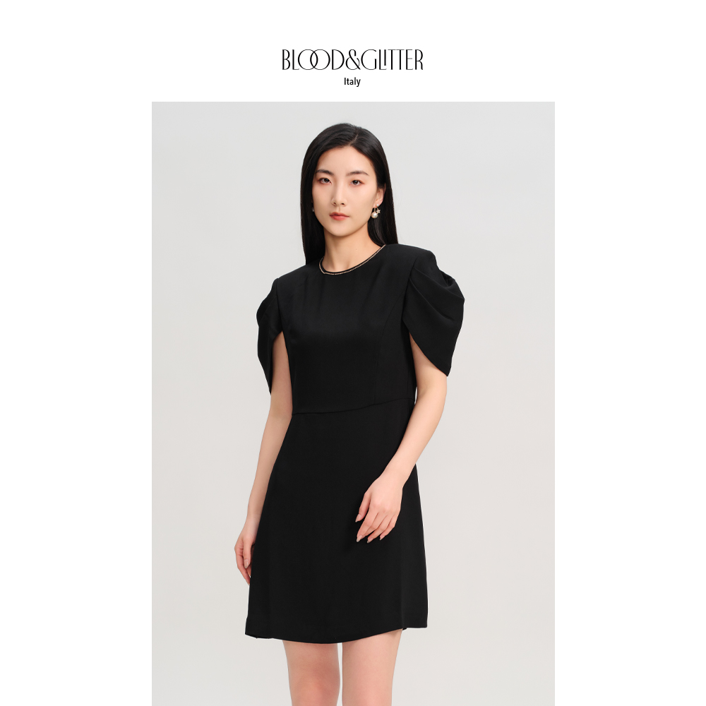 璞德格骊高级感法式漂亮连衣裙