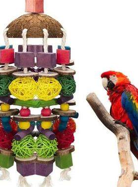 New Bird Chewing Toy Parrot Training Toys Chewing Foraging