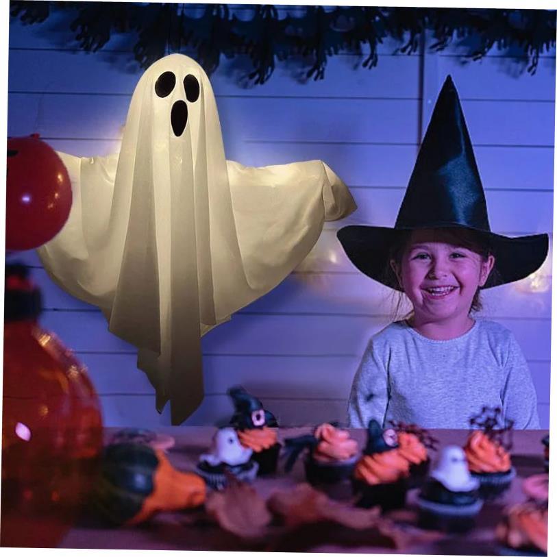 Halloween Party LED Glow Ghost Home Indoor Outdoor Decoratio