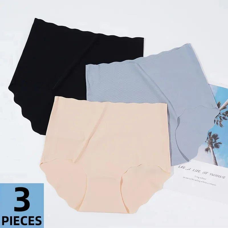 3Pcs/set Invisible Panties Women Seamless Briefs Female Unde
