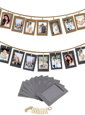 10Pcs 3Inch Paper Photo Flim DIY Wall Picture Hanging Frame