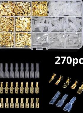 Box Insulated Male Female Wire Connector 2.8/4.8/6.3mm Elect