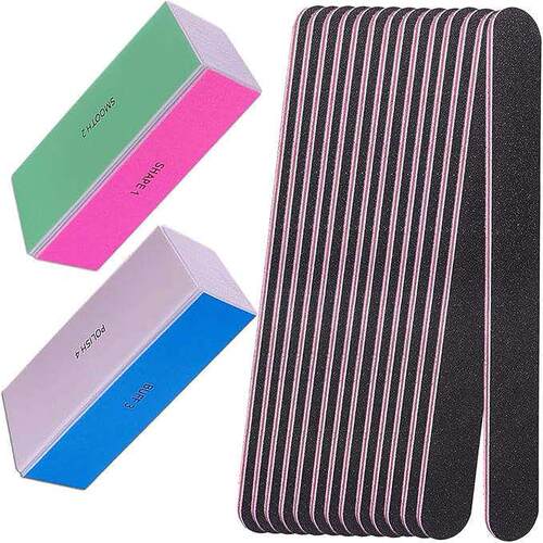 Professional Nail Files Nail Manicure Filer Filing Polishing