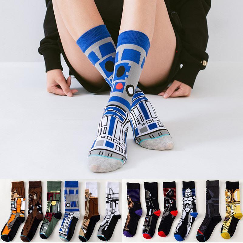 Star Wars Movie socks Master Yoda R2-D2 Cosplay Socks Wooki