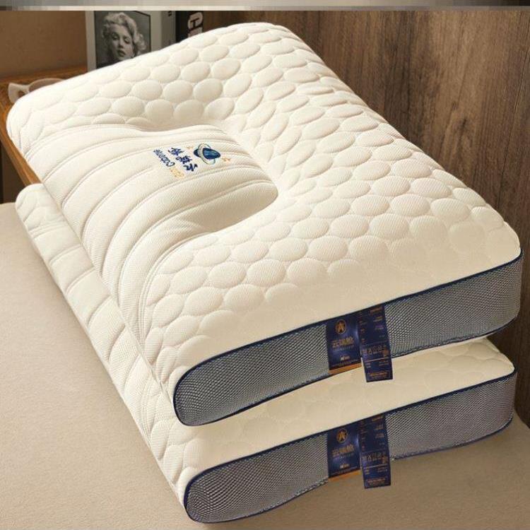Five-star Hotel bed pillow soft healthy pillows latex - 实物图