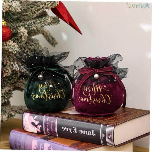 Christmas Apple gift bag ornament childrens candy bag糖果袋