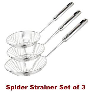 Spider Strainer Wire Skimmer Spoon Kitchen Frying Food