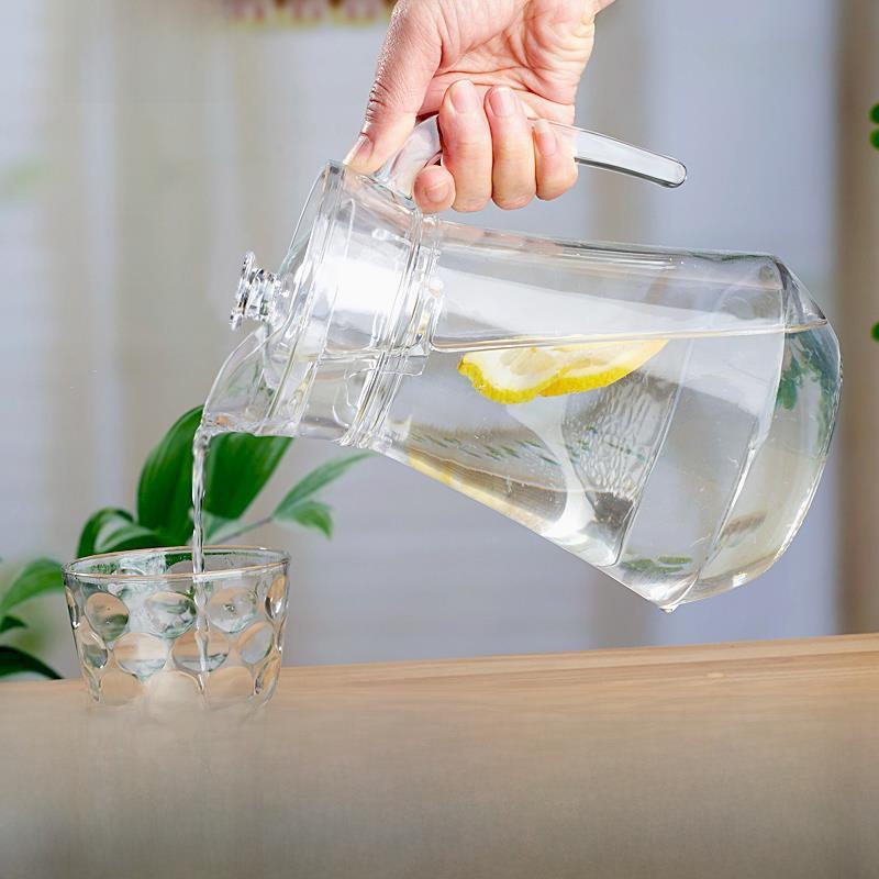 Household cold water jug glass explosion-proof teapot kettle