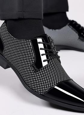 nding Classic Men Dress Shoes For Men Oxfords Patent Leather