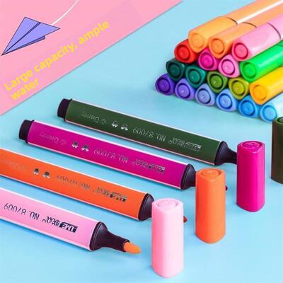 Childrens washable watercolor pen 12-color box drawing