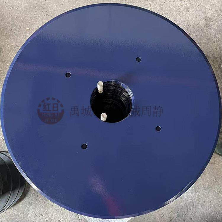 560mm圆盘犁平盘犁片 筑埂机耙片 农机配件缺口耙片 割刀