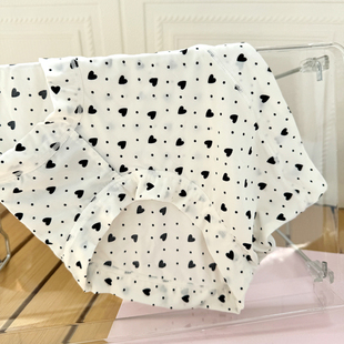 独立包装~冰丝透气内裤女生中腰轻薄少女甜美学生2025新款三角夏