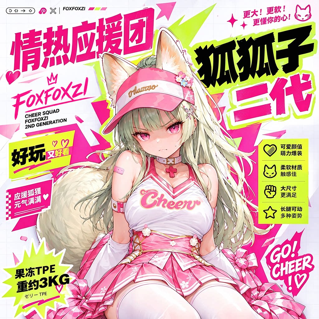 情热应援团屁股Yokubou狐狐子2代飞机杯男用倒模臀模膜臀部斐济杯