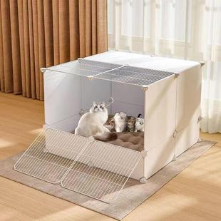 轩咪猫咪产房半封闭式 清凉宠物用品待产产房猫咪 猫窝四季 通用夏季