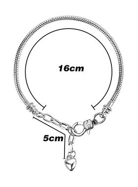 DIY蛇骨钛钢可调手链男女通用