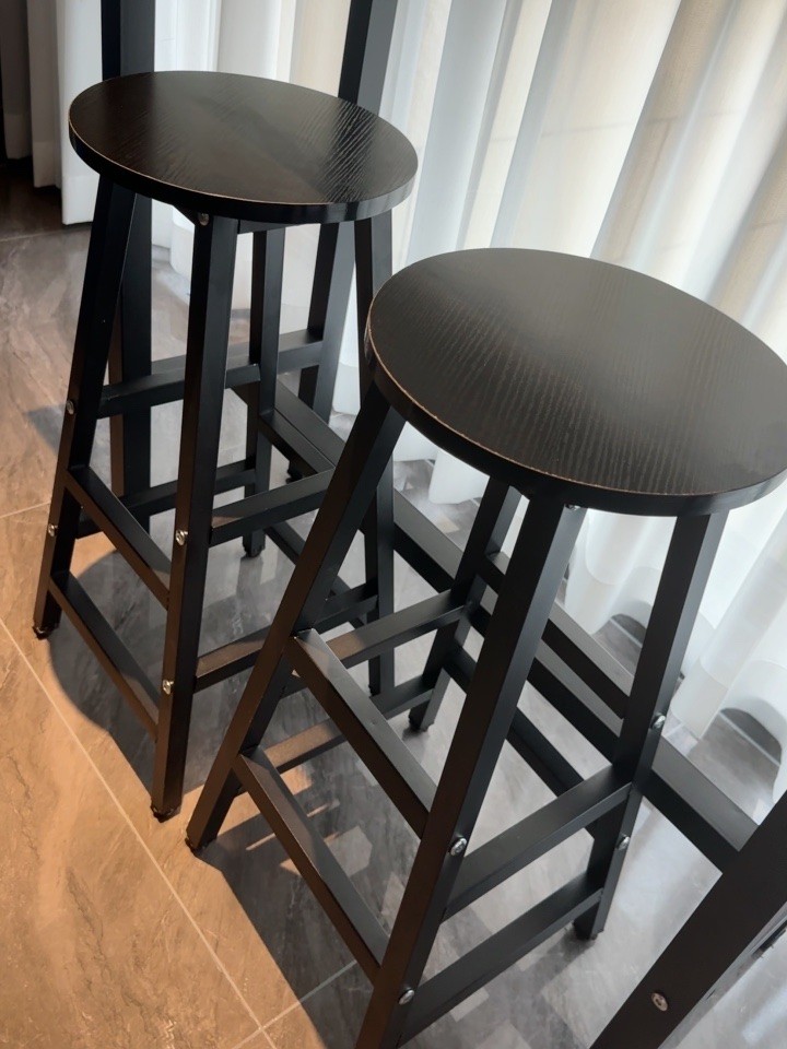 吧台凳高脚凳高凳钢木