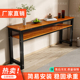 双层定制书桌写字桌学生培训桌电脑桌加高桌子长条桌书法桌美甲桌