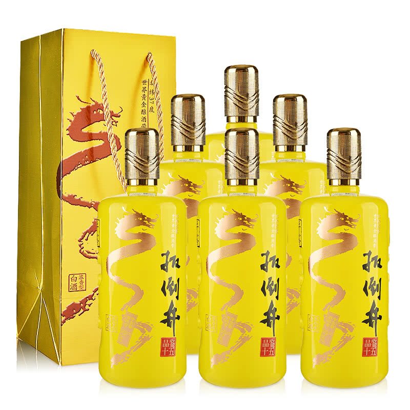 52度扳倒井品鉴十五1000ml 浓香型白酒 整箱装