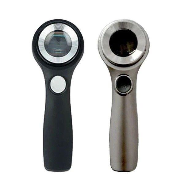 60X Lens Eye Loupe Dimmable Magnifier for Stamps Inspection