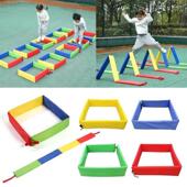 Senso Games Fun Children Drill Outdoor Frame Toys Jump Holes