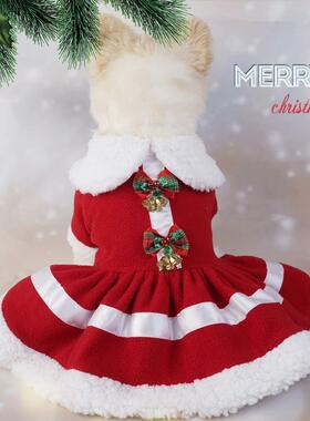 Christmas Dog Dresses For Small Dogs Clothes Summer Christma