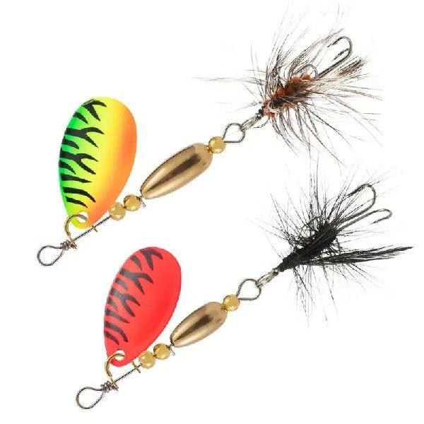 Fishing Spinner Baits Rotating Sequins Artificial Fishing