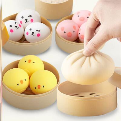 Stress Ball Squeeze Antistress Grapes Fidget Toy Squishy