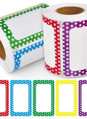 50-150pcs Colorful Blank Handwritten Name Stickers Labels Ch