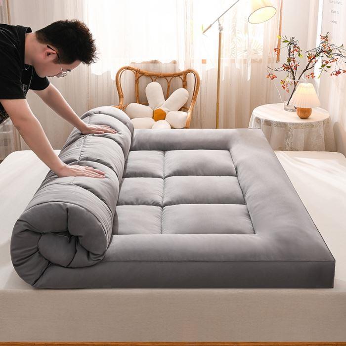10cm thick soft bed mattress folding mattress topper pad床垫