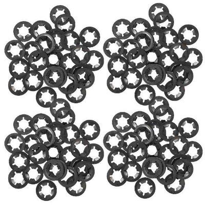 210 Pcs Bearing Clamp Retaining Washers Locking Fastener