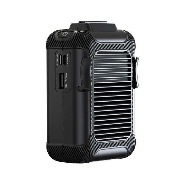 Multifunction Wearable Clip Fan Rechargeable 6000mAh Large