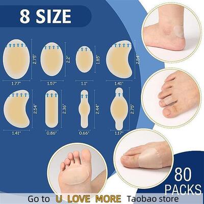 20Pcs Blister Plasters Invisible Hydrocolloid Gel Bandages