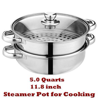 Steamer Pot Cooking Cookware Steam Kitchen Steamer Cooker