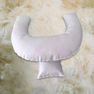 2x Baby Pillows Soft Comfortable Portable Practical