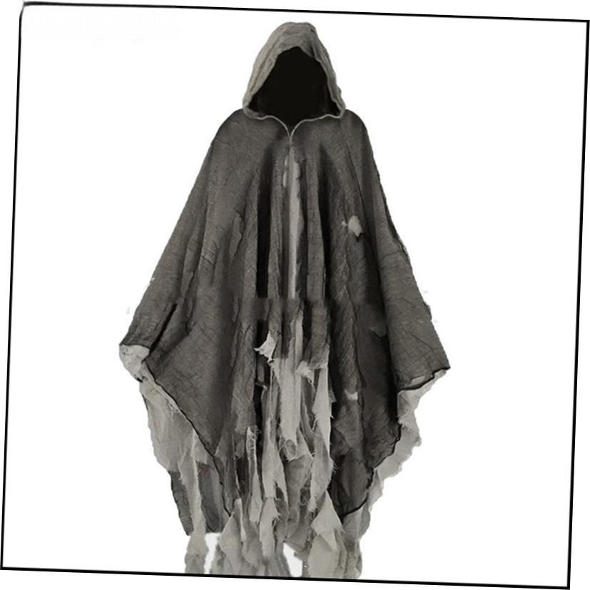 万圣节斗篷斗篷骷髅面具僵尸服装道具