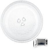 for Microwave Ovens Turntable 24.5cm Plate Glass