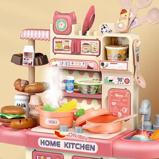 cheap playing kitchen set toys girls boys gift kids cooking