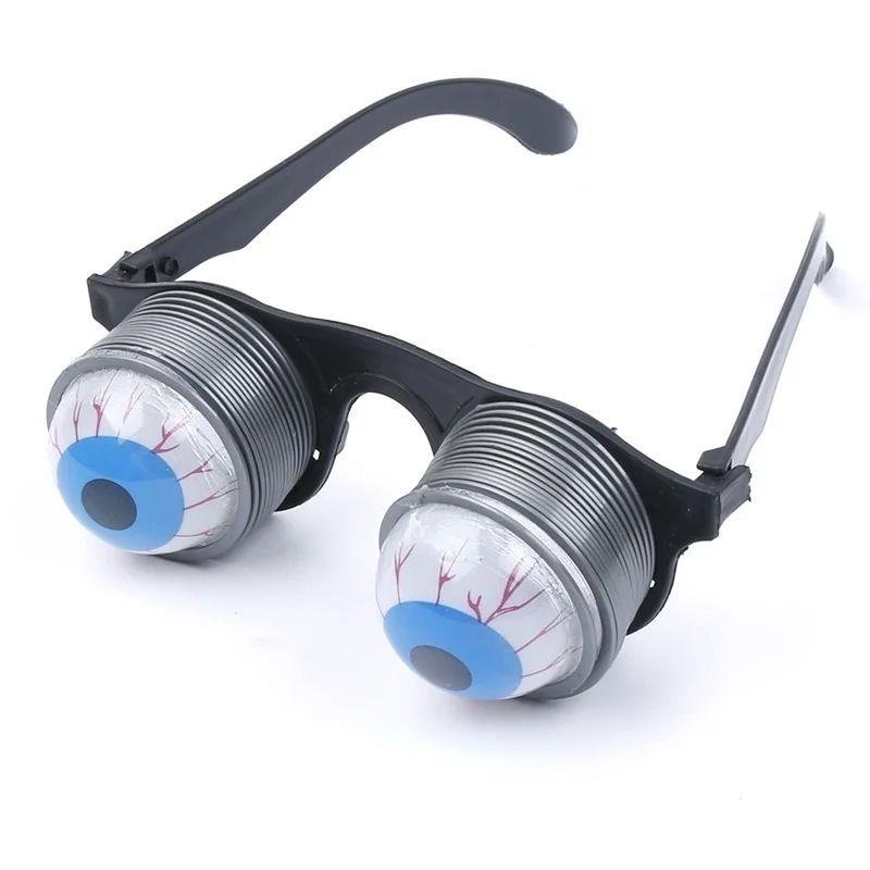 Halloween Pop Out Eye Dropping Eyeball Glasses Horror Masque