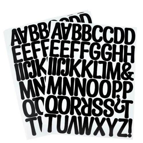 Numbers Letter Label Stickers Self Adhesive Waterproof Numbe