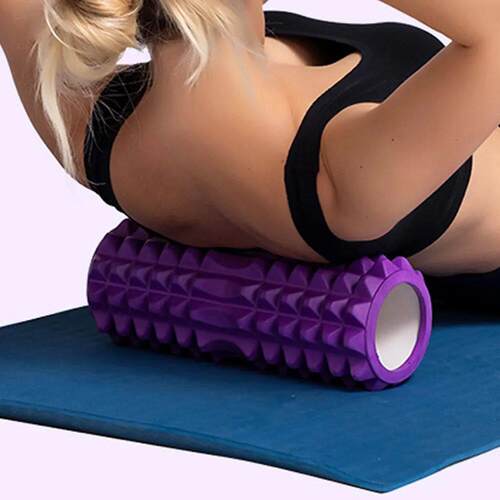 26cm Yoga Column Gym Fitness Pilates Foam Roller Exercise Ba