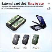Storage Anti Box Mini Portable Clip Minimalist Wallet Theft