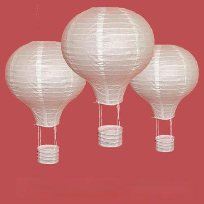 25cm-40cm white Chinese hot air balloon lantern children