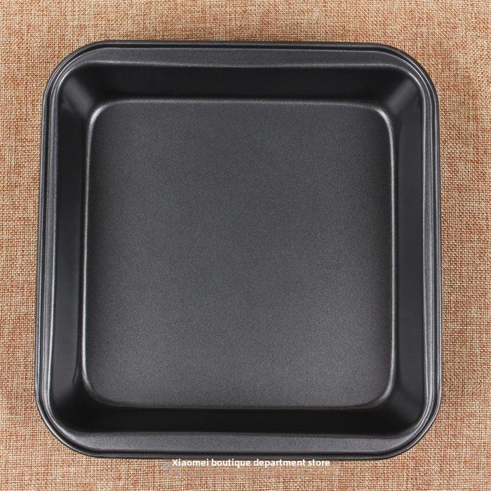 8 inch square pizza baking pan mould plate of non-stick cake