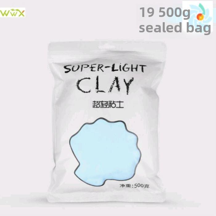 24pcs super light clay 500g polymer plasticine air dry clay