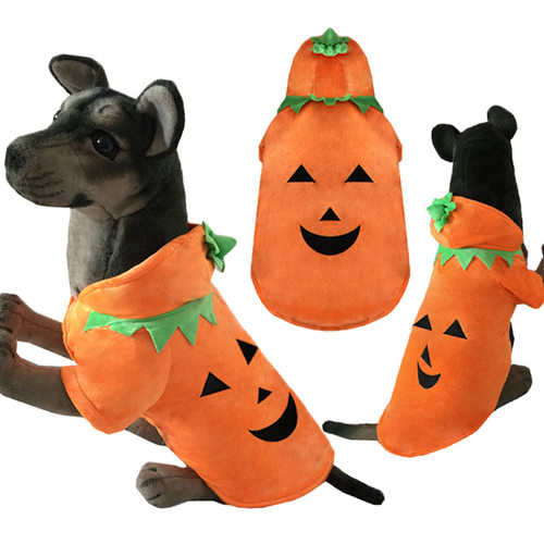 中大型犬柯基秋冬大狗衣服 南瓜恶魔变身装万圣节宠物服装